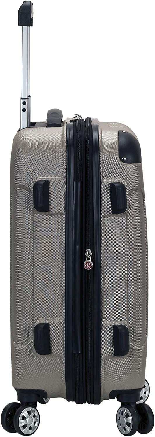 Rockland London Hardside Spinner Wheel Luggage, Mint, Carry-On 20-Inch - Image 2